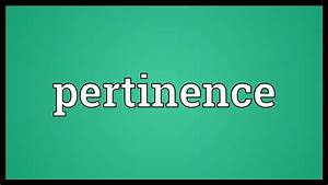 Pertinence d'une page web